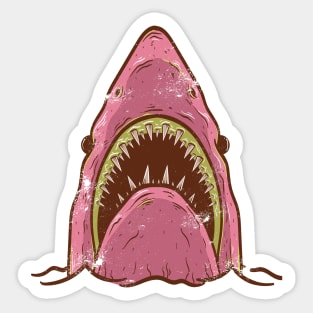 Shark head Design T-shirt STICKERS CASES MUGS WALL ART NOTEBOOKS PILLOWS TOTES TAPESTRIES PINS MAGNETS MASKS Sticker